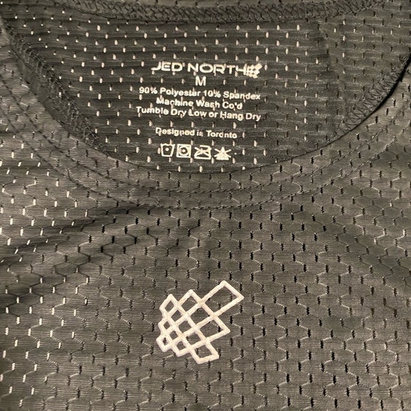 Jed North mesh tank tops- black and white -EUC - Picture 2 of 3